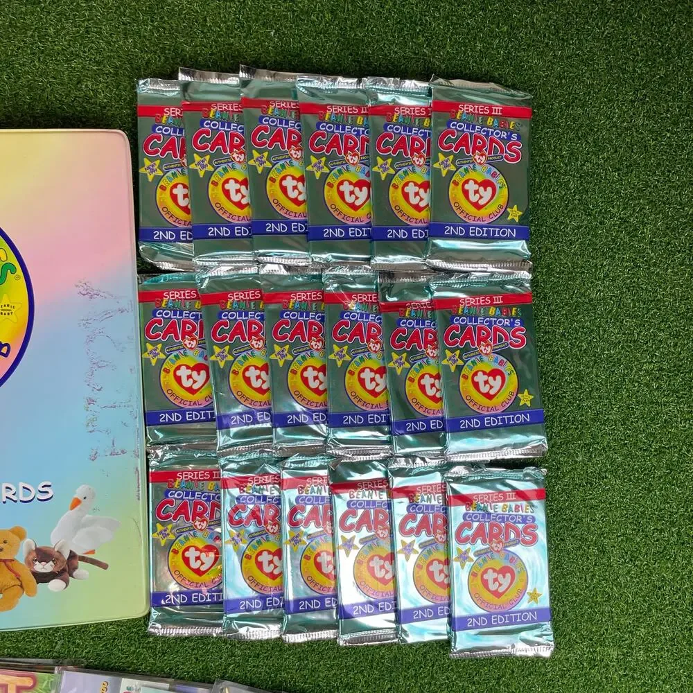Ty Beanie Babies Official Club Collector's Cards and Binder